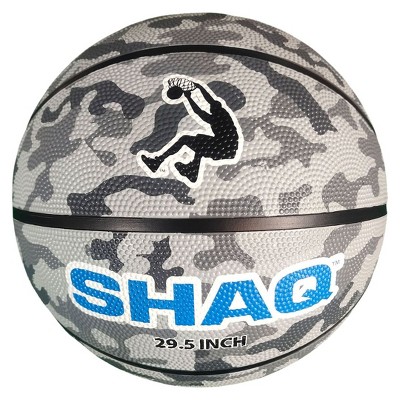 SHAQ 29.5" Basketball Official Size 7 for Outdoor Indoor Basketball for Street Court Basketball Basketball Spalding Youth Basketball Equipment