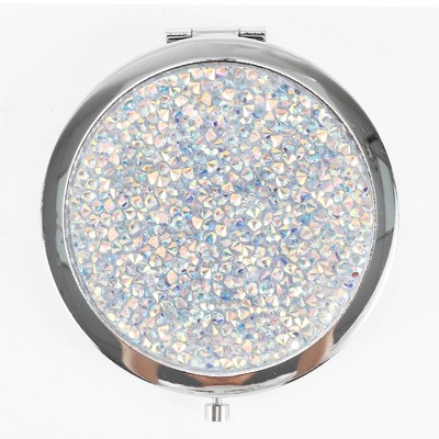 Unique Bargains Durable Round Cosmetic Mirror 1 Pc