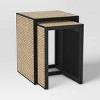 Nesting Accent Table Black/Natural - Threshold™ - 3 of 4