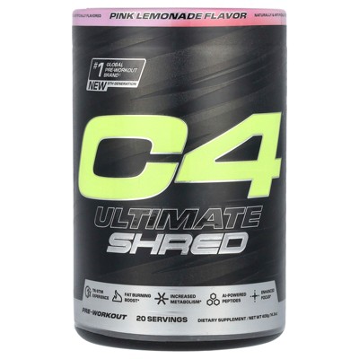 C4 / Cellucor C4 Ultimate Shred, Pre-Workout, Pink Lemonade , 14.3 oz (406 g)