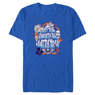 Mens Star Wars May The 4th Be With You T Shirt