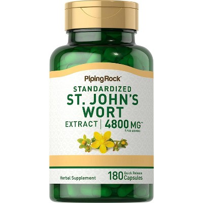Piping Rock St. John's Wort 4800 mg | 180 Capsules