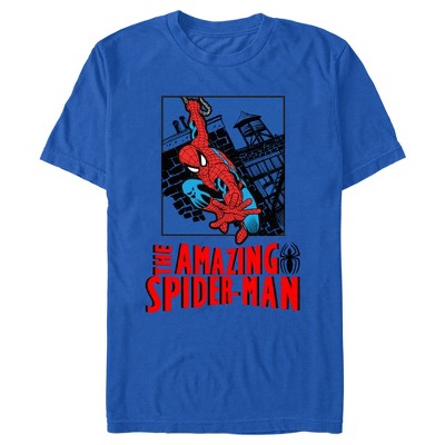 Men's Spider-Man Action Pose Logo T-Shirt