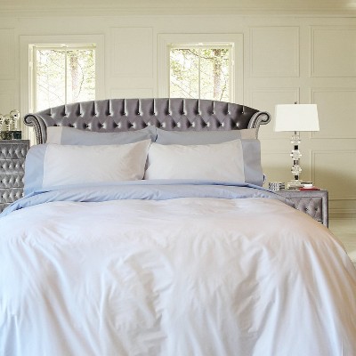 Remi Percale Duvet Cover Set Bicolor 100% Cotton USA
