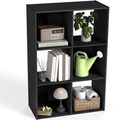 NicBex Stackable 6/8/9 Cube Storage Organizer,Display Bookshelf with Removable Back Panels,Multi-Functional Storage Shelves for Living Room,Bedroom