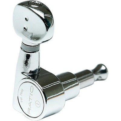 Graph Tech Ratio 6-In-Line Electric Guitar Tuning Machine Heads