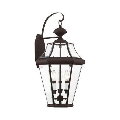 Livex Lighting Georgetown 3 - Light Wall Light in  Bronze