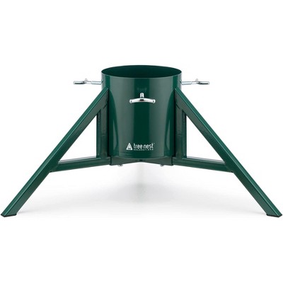 Tree Nest Geometric Steel Christmas Tree Stand for Real Trees