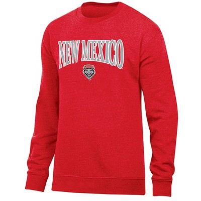 NCAA New Mexico Lobos Men's Crew Neck Fleece Sweatshirt