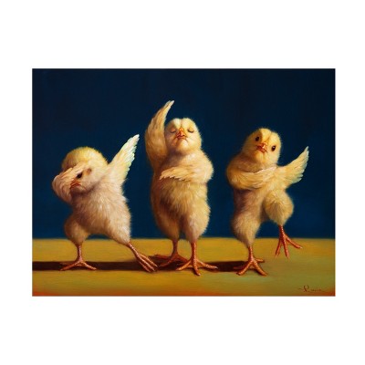 Trademark Fine Art - Lucia Heffernan Dancer Chicks Canvas Art