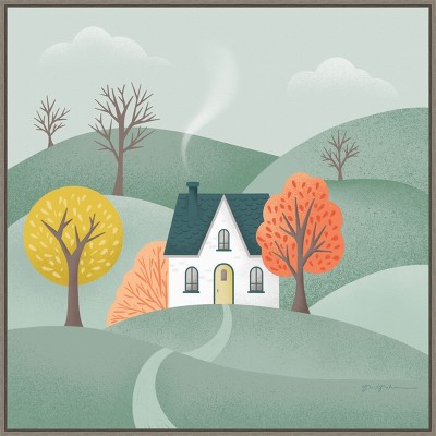 Amanti Art Fall Sweater Weather VI by Gia Graham Framed Canvas Wall Art