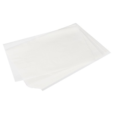 Unique Bargains Non-Stick Rectangle Parchment Air Fryer Baking Steaming Paper Sheets White