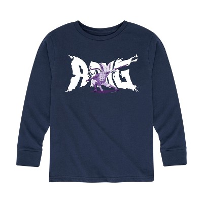Boys' - Avatar: The Last Airbender - Aang Momo Happy Long Sleeve Graphic T-Shirt