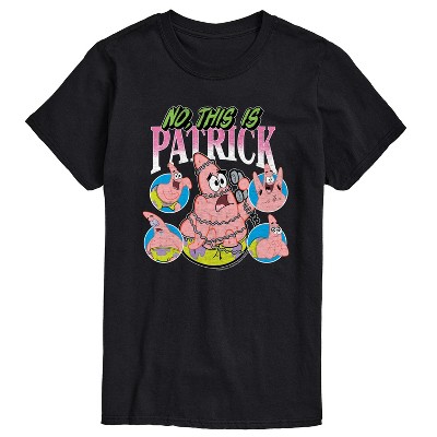 Men's - Spongebob Squarepants - No This Is Patrick Short Sleeve Graphic T-Shirt
