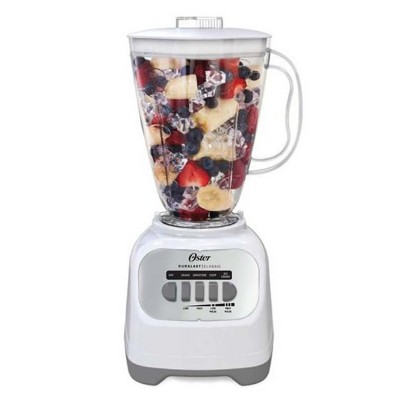 Oster Classic Series 5-Speed Blender with Plastic Jar - White, 6 cup