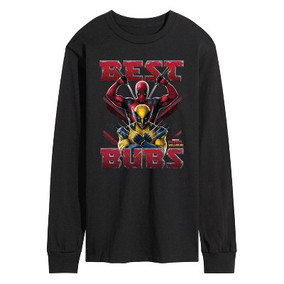Men's - Marvel - Deadpool & Wolverine Best Bubs Long Sleeve Graphic T-Shirt