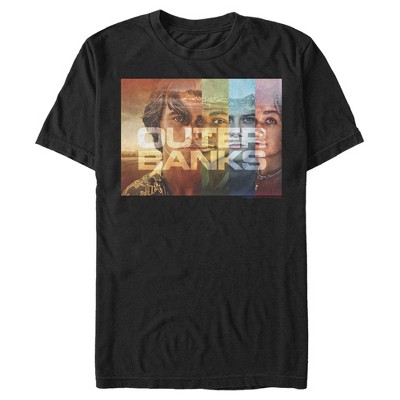 Men's Outer Banks Faces Poster T-Shirt