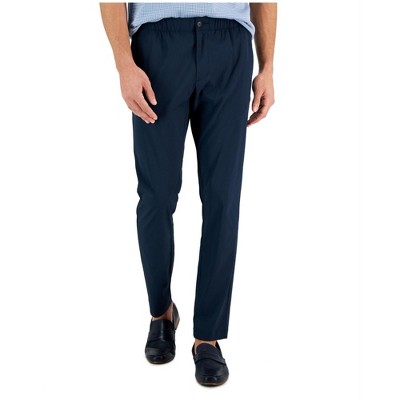 Perry Ellis Mens Tech Fit Drawstring Waist Casual Trouser Pants