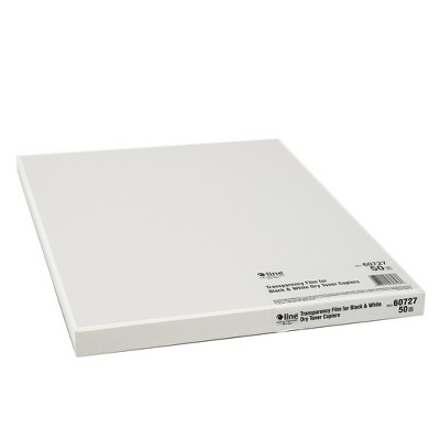 C-Line® Plain Paper Copier Transparency Film, Clear, 8 1/2 x 11, 50 Sheets