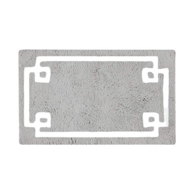 SEVOBAL Bathroom Rugs Bath Mat Rug Home Decor Carpet Shower Mat Home Decor for Bathtub Side Floor Shower Room Bathroom, Grey, 40"*24"*0.5"