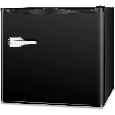 R.W.FLAME 1.2 Cu.Ft Compact Upright Freezer, Single-Door Mini Freezer with Removable Shelves, Freestanding Freezer for Home, Dorm, Apartment