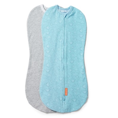 SwaddleMe by Ingenuity Zipper Baby Swaddle - 2pk