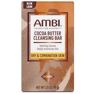 AMBI Cocoa Butter Cleansing Bar Soap - 3.5oz