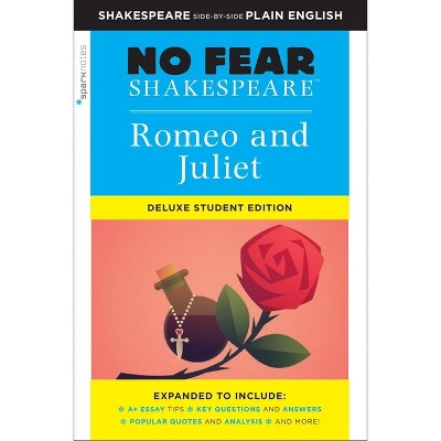 Romeo and Juliet - (Sparknotes No Fear Shakespeare) by  William Shakespeare & Sparknotes (Paperback)