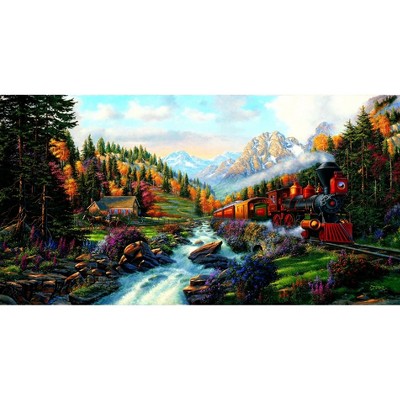 Sunsout Autumn Run 500 pc Jigsaw Puzzle 26213