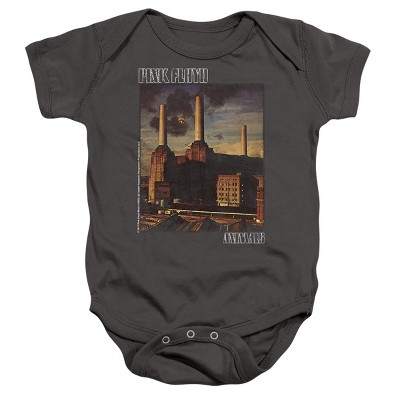 Baby Pink Floyd Faded Animals Infant Bodysuit