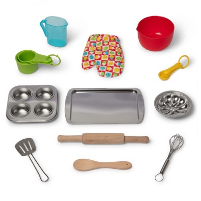 Melissa & Doug Baking Play Set (20pc) - Play Kitchen Accessories