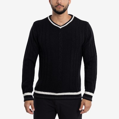 X RAY Men's Slim Fit Pullover V-Neck Sweater (Available in Big & Tall)