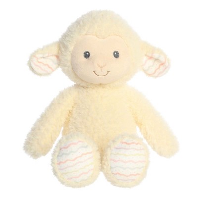ebba Large Lovelee Lamb Cuddlers Adorable Baby Stuffed Animal White 15"