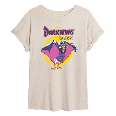 Women's - Disney - Darkwing Duck Oversized Graphic T-Shirt