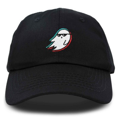 Dalix Ghost Life Embroidered Mens Womens Cotton Dad Hat Baseball Cap Adjustable