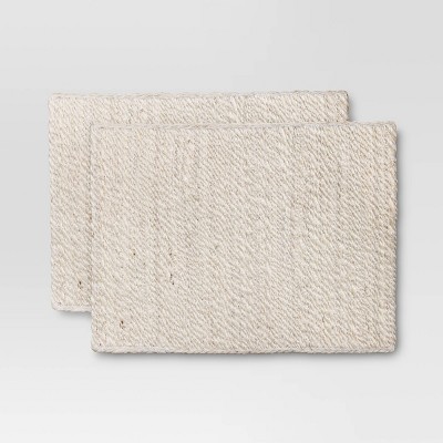 2pk Light Jute Placemat - Threshold™
