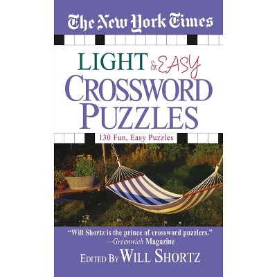 The New York Times Light and Easy Crossword Puzzles - (Paperback)