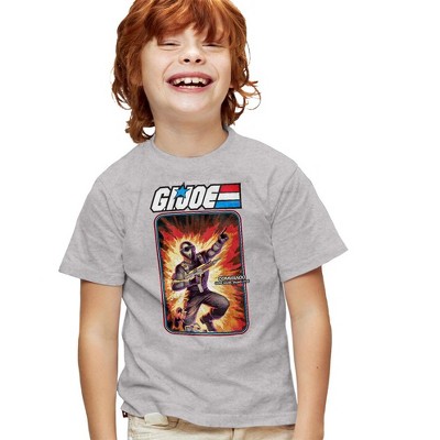 Boys' Short Sleeve G.I. Joe Snake Eyes Card T-Shirt