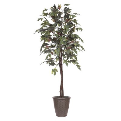 Vickerman Artificial Frosted Maple Tree