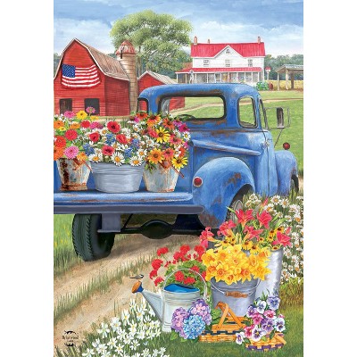 Briarwood Lane House Flag 40x28 For Outdoor Day on the Farm Spring For Spring House Flag