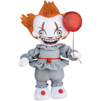 Pennywise Men's Stylized Greeter Halloween Costume Mannequin - Orange Small