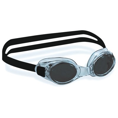 Swimline Adult and Youth Fitness Silicone Swimming Goggles - Black