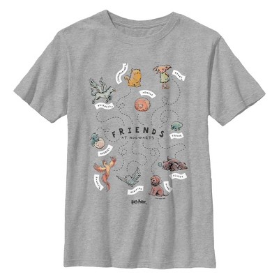 Boy's Harry Potter Animals and Pets from Hogwarts T-Shirt