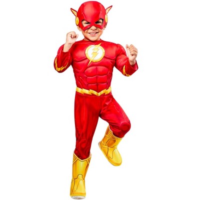 Rubies The Flash Deluxe Toddler Boys Muscle Chest Costume