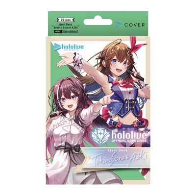 Cover Corporation Hololive Official Card Game: Tokino Sora & AZKi Start Deck - 72 Cards