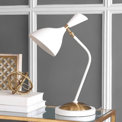 21.5" Iron Albert Retro Mid Century LED Table Lamp - Jonathan Y