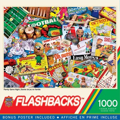 MasterPieces 1000 Piece Jigsaw Puzzle - Family Game Night - 19.25"x26.75"