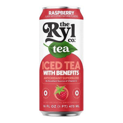 Ryl Tea Raspberry Iced Tea - 16 fl oz Can