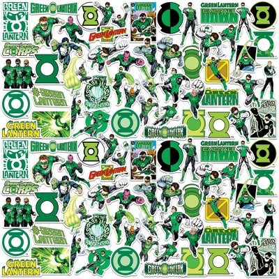 Green Lantern 100Ct Sticker Pack Miscellaneous 100 Ct. Sticker Pack