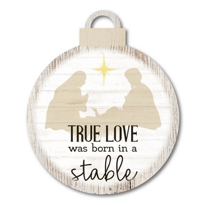 In A Stable Hanging Ornament Artboard